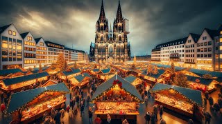 Christmas marketCologne Germany wihnachtsmarkt 2023 ASMR 🎄Part 2 [upl. by Cort849]