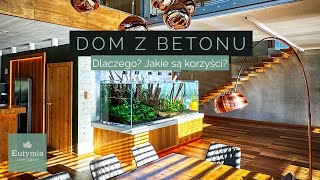 Dom z betonu Jakie są korzyści Po co budować dom jednorodzinny jako betonowy monolit [upl. by Llenrup]