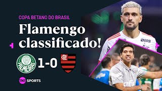 PALMEIRAS TEM GOL ANULADO E FLAMENGO SE CLASSIFICA PALMEIRAS 1 X 0 FLAMENGO  COPA BETANO DO BRASIL [upl. by Naiditch]