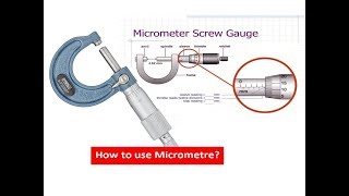 How to Use a Micrometer in Hindi [upl. by Kauslick]