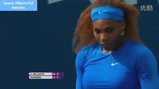 2013 Toronto Third Round Highlights  Serena Williams vs Flipkens [upl. by Cirdet]