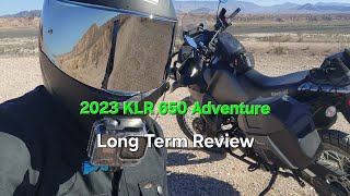 2023 Kawasaki KLR 650 Adventure Long Term Review [upl. by Long786]