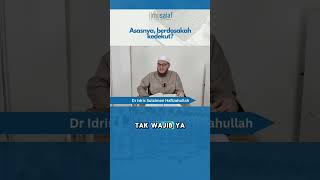 Asasnya Berdosakah Kedekut  Dr Idris Sulaiman [upl. by Raamaj]