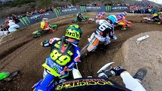 GoPro Gautier Paulin FIM MXGP 2018 RD4 Trentino [upl. by Enaitsirk]