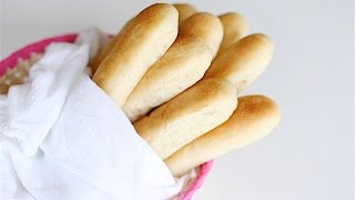 Homemade Breadsticks Recipe [upl. by Esmerolda]