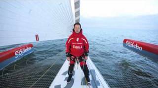 Helly Hansen  Thomas Coville audio report from South Indian Ocean [upl. by Coffey]