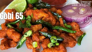 Gobi 65  Cauliflower 65  Airfryer Gobi65  Airfry recipe [upl. by Rayle]