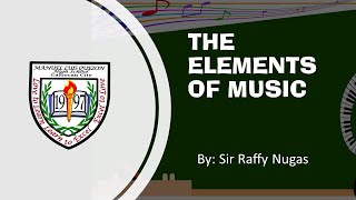 ELEMENTS OF MUSIC [upl. by Miett]