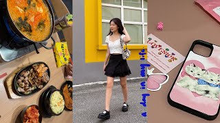 a day in my life  korean bbq whats in my bag amp unboxing haul [upl. by Inigo]