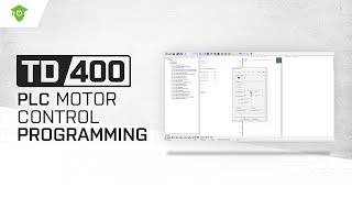 TD400 PLC Motor Control Programming [upl. by Englebert]