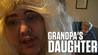 GRANDPAS NEW DAUGHTER PRANK BACKFIRE [upl. by Markman716]