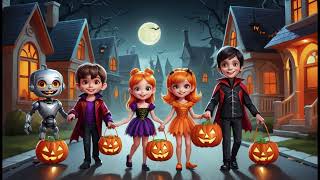 🎃 Canción Divertida de Halloween para Niños Disfraces y Dulces Tiny Tunes 🎶 [upl. by Llemaj]