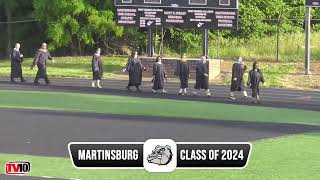 Martinsburg High School Graduation Ceremony For The Class of 2024 5212024 [upl. by Alfeus]