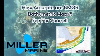 How Accurate are CMOR Bathymetric Maps Spot coral heads and holes CMORMapping [upl. by Ahsiat]