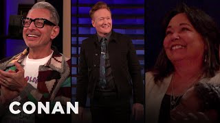 Jeff Goldblum amp Conan Find A Big Danny Kaye Fan In The Audience  CONAN on TBS [upl. by Hasen]