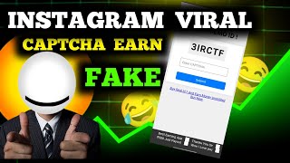 captcha earn trading in Instagram  instagram captcha earn fake or real [upl. by Ecidnac]