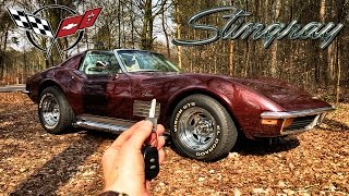 Corvette C3 Review POV Test Drive by AutoTopNL [upl. by Kcirdde]