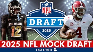 2025 NFL Mock Draft 1st Round Projections For All 32 NFL Teams Ft Travis Hunter amp Jalen Milroe [upl. by Trevorr417]