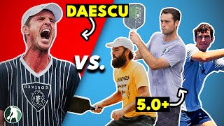 50s vs Pickleball Superstar Andrei Daescu [upl. by Hanima]