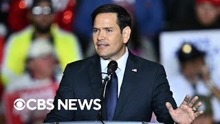 Marco Rubio defends Trump’s rhetoric in recent Liz Cheney attack [upl. by Eltotsira545]