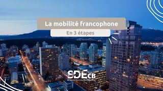 Programme de Mobilité Francophone en 3 étapes [upl. by Nanny]