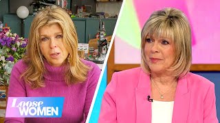 Kate Garraway Returns To GMB After Husband Derek’s Funeral  Loose Women [upl. by Anneh]