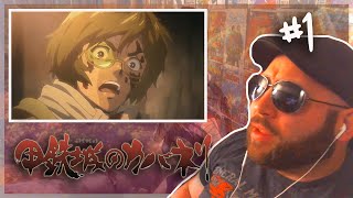 Kabaneri Of The Iron Fortress  Ep 1 Reaction  Frightened Corpse [upl. by Boswell]