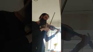 Kosta T violin 🎻 free improvisation meditation avantgarde music improve acoustic solo скрипка [upl. by Anina580]