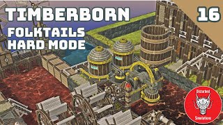 FIXING BADWATER SUPLY FOLKTAILS CLIFFSIDE HARDMODE  SERIES 8  TIMBERBORN  Episode 16 [upl. by Oedama]