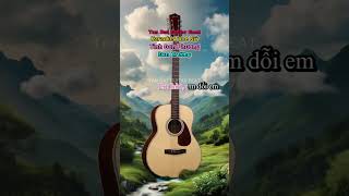 Karaoke Tone Nữ Ải Hồng Nhan  Cần Vinh X Lee Ken Guitar Solo Beat Acoustic  Tan Dat Guitar Beat [upl. by Pangaro166]