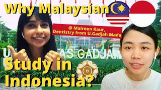 Why Malaysian Study in Indonesia Kenapa orang Malaysia kuliah di Indonesia [upl. by Lemrac340]