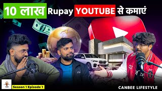 10 Lakh Per Month Income From Youtube And Facebook  Ft Prank Buzz  The Canbee Show SE01 Ep01 [upl. by Ilera149]