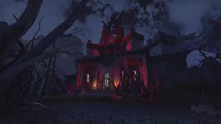 Haunted Castle  ESO Housing  Moonsugar Meadow  PS5NA  PlagueRaccoon [upl. by Kristo571]