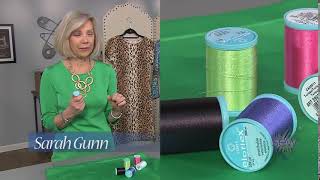 Its Sew Easy PBS Television Promo  Eloflex Stretch Thread [upl. by Adneram64]