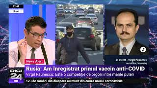 Virgil Păunescu OncoGen Vaccinurile dezvoltate acum ar putea să nu mai fie eficiente peste un an [upl. by Etnoled738]