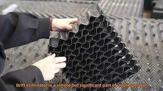 Manufacture different types of cooling tower drift eliminator adminsintafrpcn [upl. by Isma186]