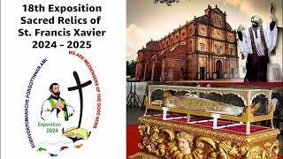 Goan Reporter Exposition of Relics of St Francis Xavier Fr Henry Highlights the DOs amp DONTs [upl. by Burkhardt4]