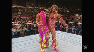 The Ultimate Warrior vs “Macho Man” Randy Savage SummerSlam 1992 [upl. by Elokcin697]