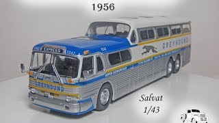 Autobús Greyhound Scenicruiser 1956  Salvat  143 [upl. by Kimber]