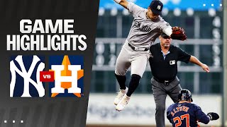 Yankees vs Astros Game Highlights 33124  MLB Highlights [upl. by Anerok]