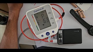 Digital blood pressure monitor how to check blood pressure Control D Power with USB C Port [upl. by Adamina553]