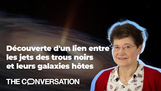 🌌🔭 Découverte inattendue dun lien entre lalignement des trous noirs et de leurs galaxies hôtes [upl. by Llewoh]