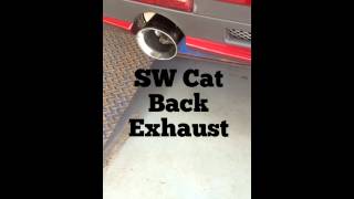 Stainless Works CTSV Exhaust stock vs cat back sound clip [upl. by Gunar]