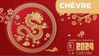 Horoscope chinois 2024  le signe de la Chèvre astrologie 2024 année du Dragon de bois [upl. by Maro156]