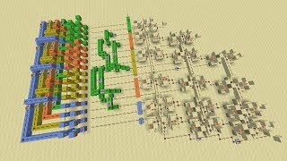 Minecraft Binary multiplier tutorial [upl. by Aek]