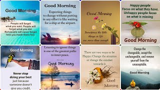 morning motivational quotes  morning quote status  morning quotes in english [upl. by Nossyla]