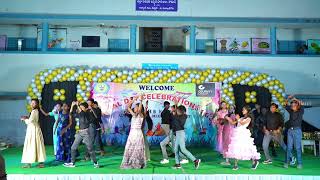 ZPHS KOWKUR 2024  Annual day Celebrations Ramulo Ramula song Dance Performance [upl. by Nosdivad]