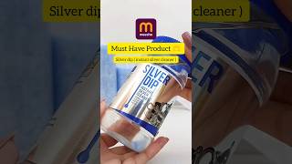 Must have Product  Silver Dip  Instant silver cleaner from  meesho [upl. by Anirol513]