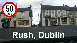 Dash Cam Ireland  Skerries Road and Rush Town Dublin [upl. by Rubel]