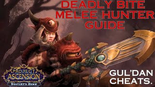 Deadly Bite Melee Hunter Build Guide  Ascension WoW Season 9 Chapter 2 [upl. by Lian385]